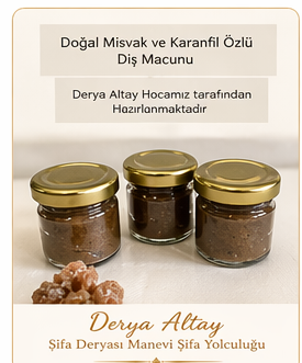 Doğal Misvak ve Karanfil Özlü Diş Macunu