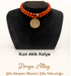 Kızıl Akik Kolye