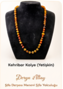 Kehribar Kolye (Yetişkin)