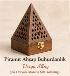 Piramit Ahşap Buhurdanlık 2