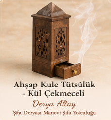 Ahşap Kule Tütsülük - Kül Çekmeceli