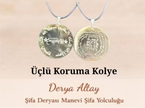 Üçlü Koruma Kolye